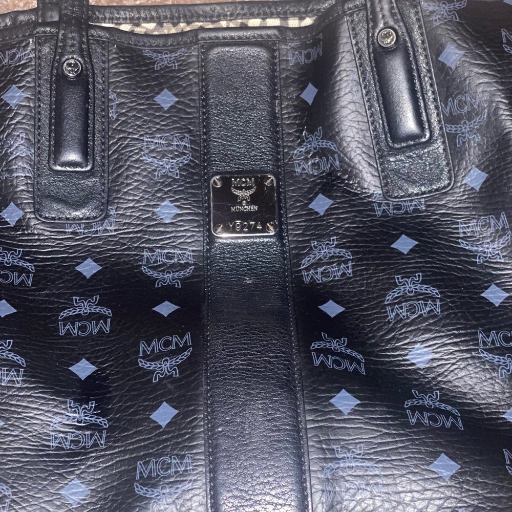 MCM Shopper Bag Black USED